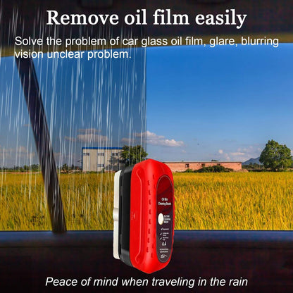 Advanced Glass Oil Film Cleaning Brush for Car Windshield Water Stain Removal