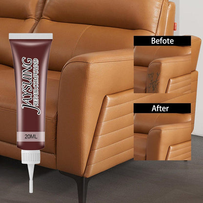 Advanced Leather Repair Gel with Multiple Colors, Shiny Finish, No Technique Required