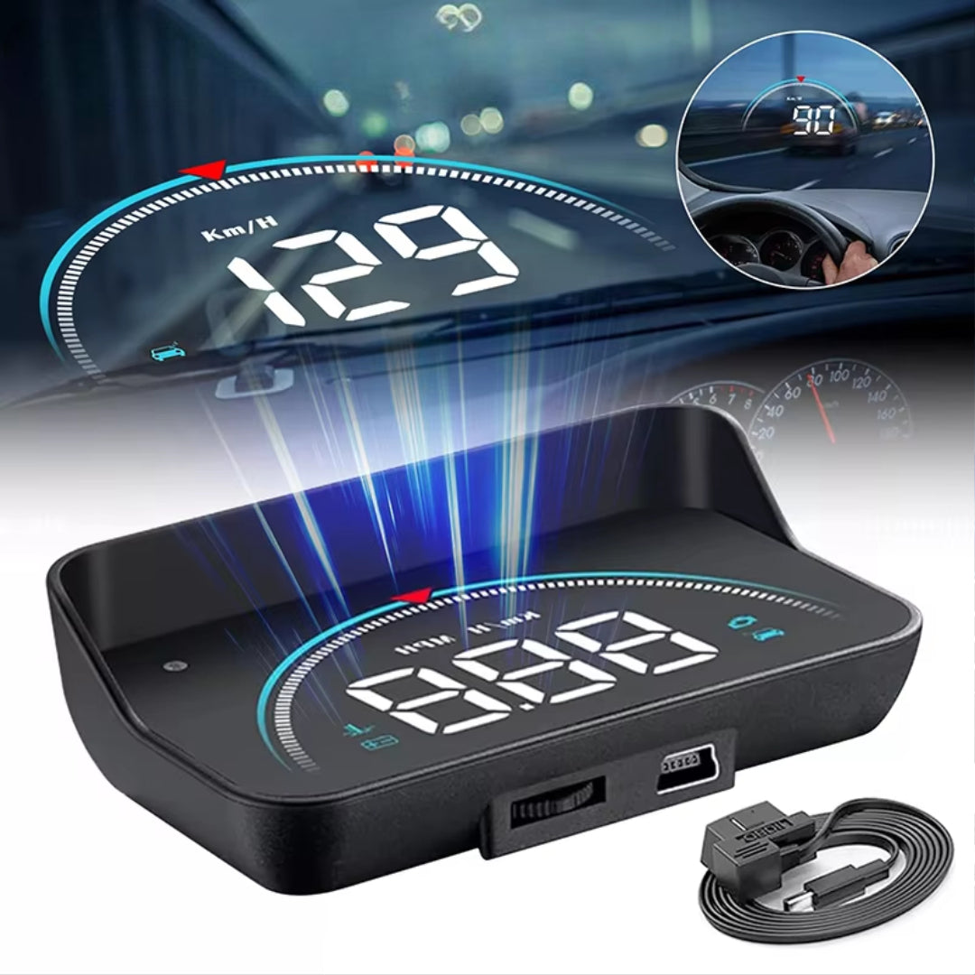 Auto Speed Display Projector with 16 Available Display Modes, Alarm Functions, and a Colorful HD LED Screen
