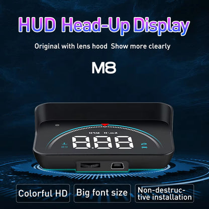 Auto Speed Display Projector with 16 Available Display Modes, Alarm Functions, and a Colorful HD LED Screen