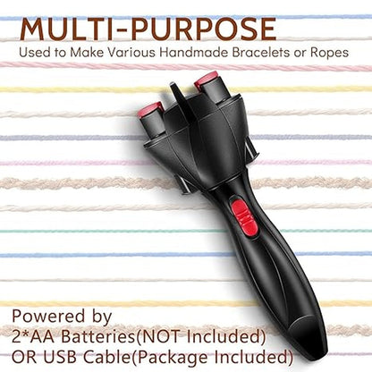 Automatic Hair Braider Twister Usb Braiding Machine