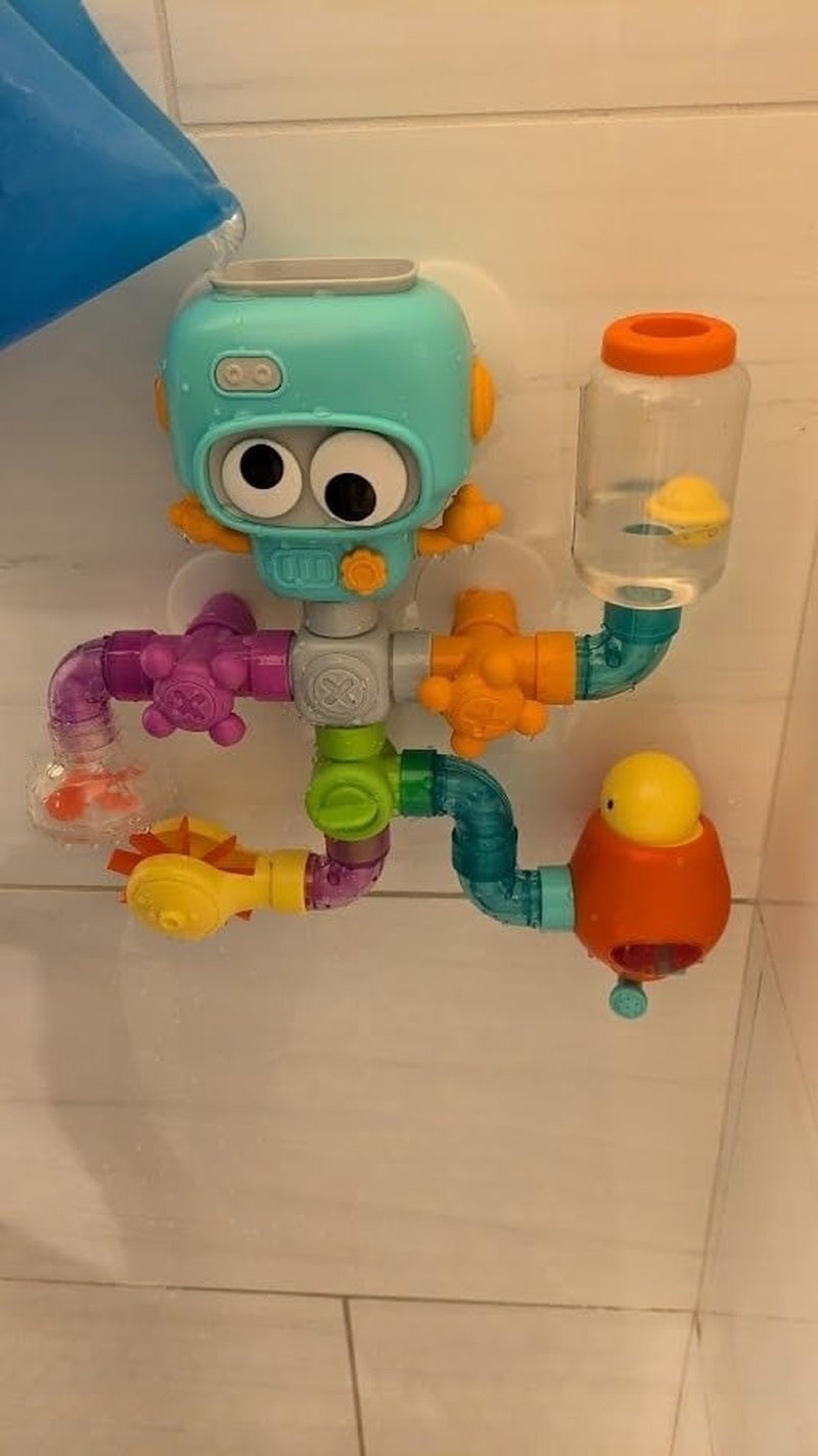 Baby Bath Toy – Water Pipe Assembly Set with Suction Cups, Safe for Ages 3+