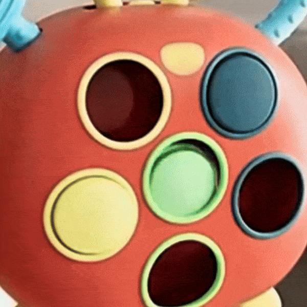 Baby Crab Toy with Teether, Fun Music & Sounds, Early Educational, Safe for Ages 6 month+