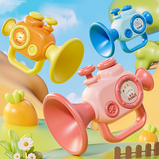 Baby Trumpet Musical Toy – Early Learning Educational Instrument, Safe for Ages 1+