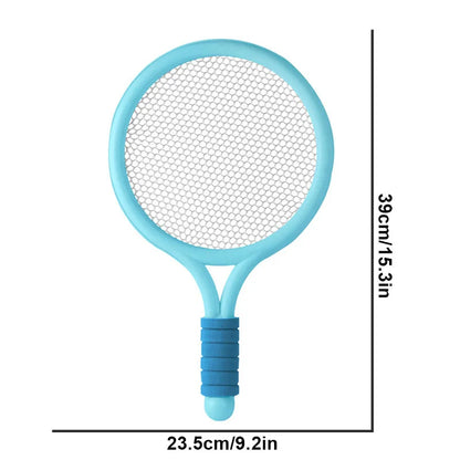 Badminton and Tennis Playing Set for Kids With High Quality Plastic, Safe for 3+
