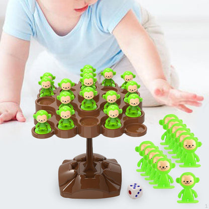 Balance Tree Toy, Unique Tree Climbing Monkey Design, Helps Increase Concentration, Safe for Ages 3+