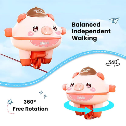 Balancing Pig Kids Toy - Educational Balance Game for Children, Durable, Fun for Parent-Child Play, Cute Design, Safe for Ages 1+