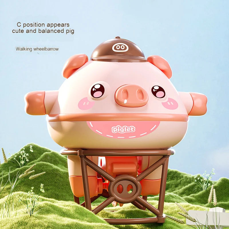 Balancing Pig Kids Toy - Educational Balance Game for Children, Durable, Fun for Parent-Child Play, Cute Design, Safe for Ages 1+