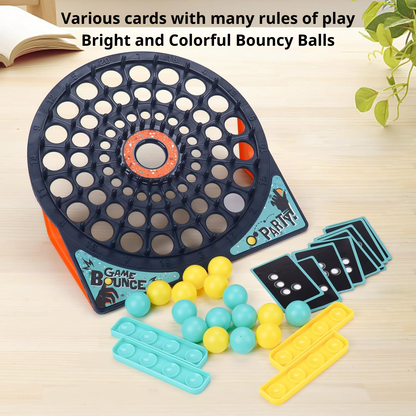 Ball Bouncing Game with Diverse Cards, Enhances Interaction And Family Bonding, Safe for Ages 3+