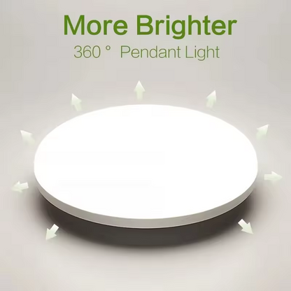 Bathroom LED Ceiling Light, 15W 1500lm, IP54 Waterproof, Ultra-Thin Design, Energy-Saving