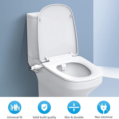 Bathroom Non Electric Dual Nozzle Bidet Toilet Washer Bidet Hygienic Self Washing Bidet