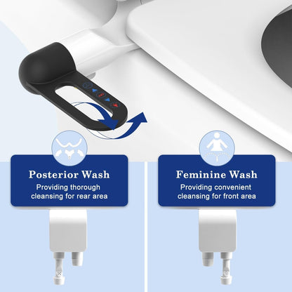 Bathroom Non Electric Dual Nozzle Bidet Toilet Washer Bidet Hygienic Self Washing Bidet