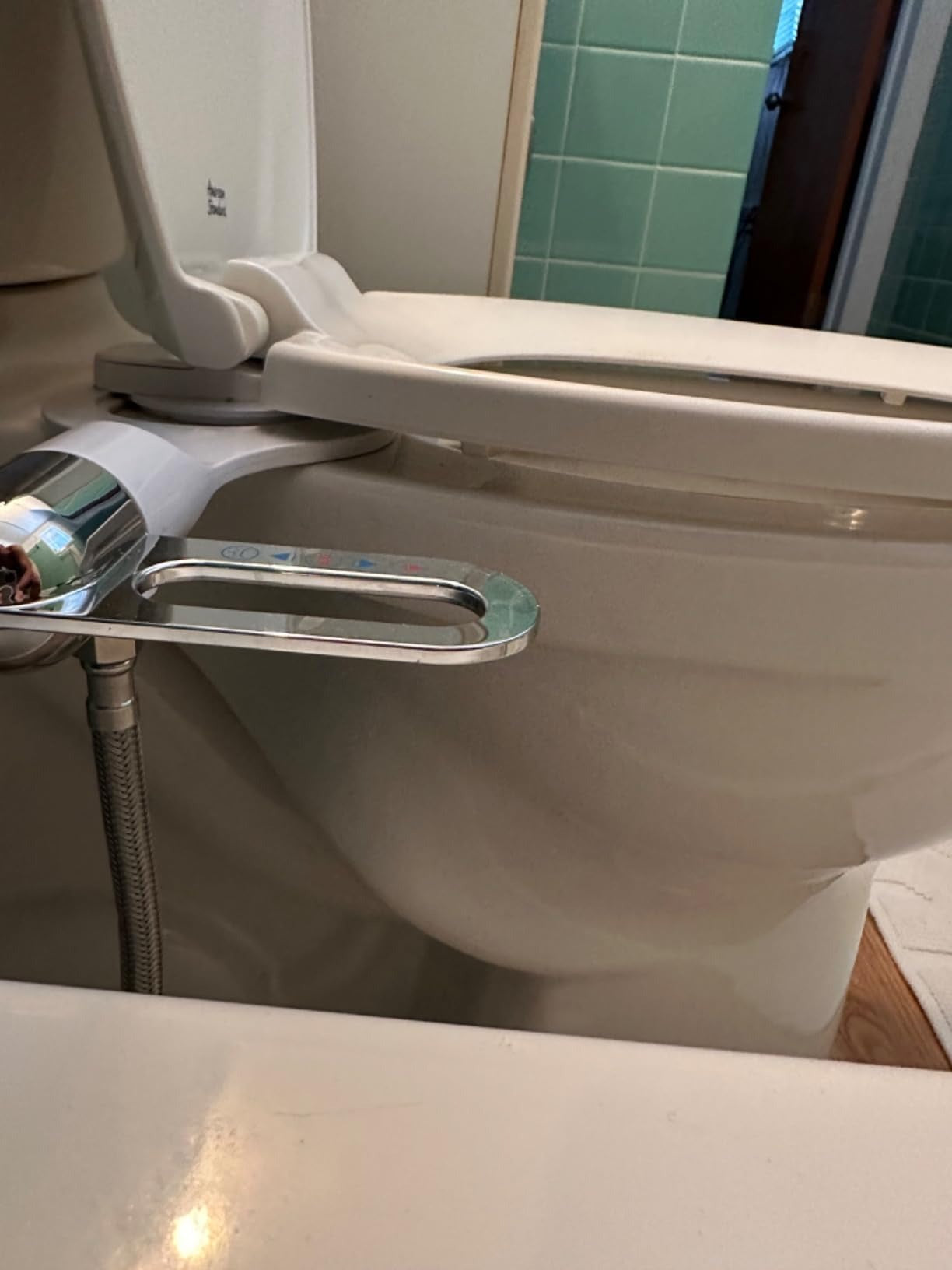 Bathroom Non Electric Dual Nozzle Bidet Toilet Washer Bidet Hygienic Self Washing Bidet