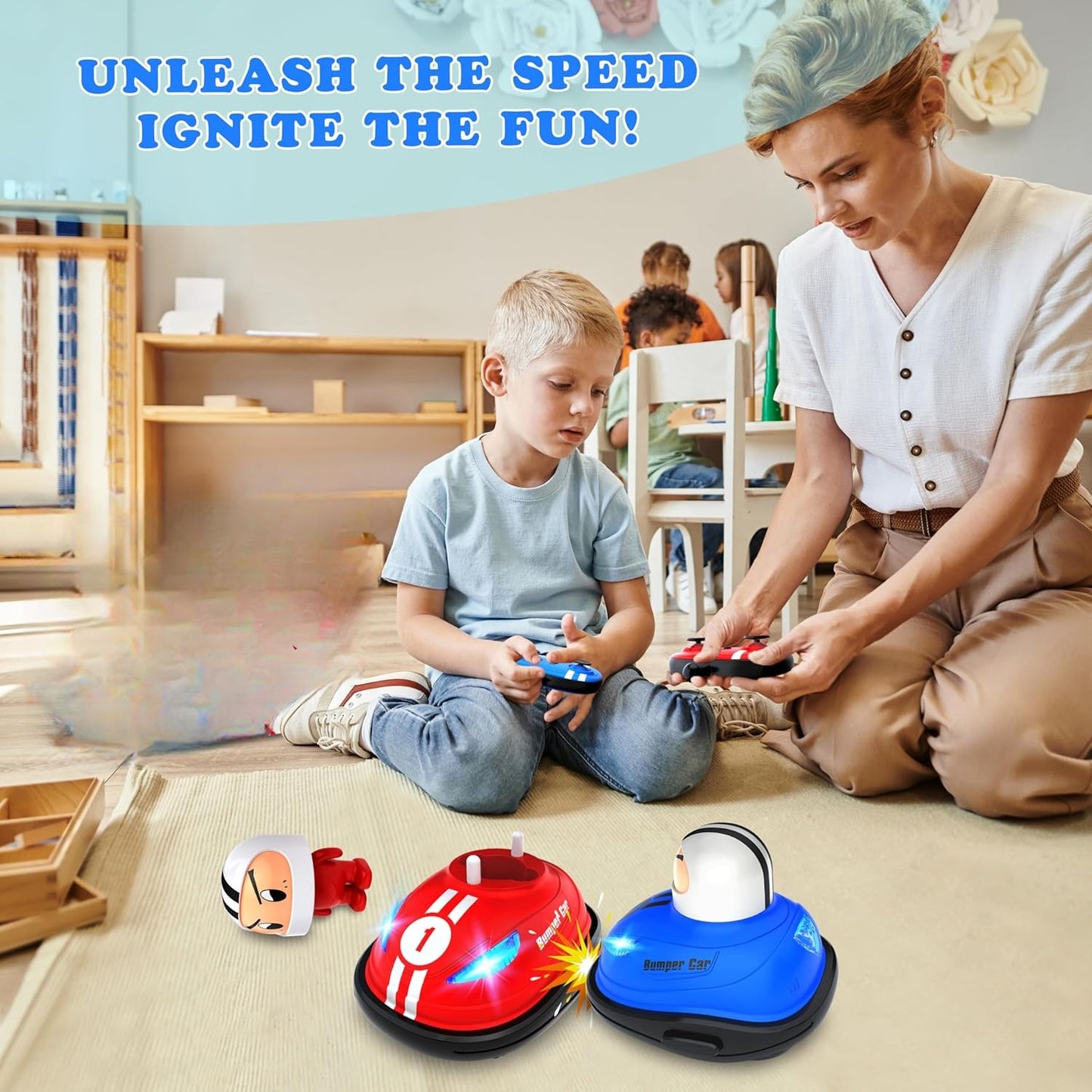 Battle Car Toy, Boosts Coordination & Social Play, Strengthens Family Bonds, Safe for Ages 3+