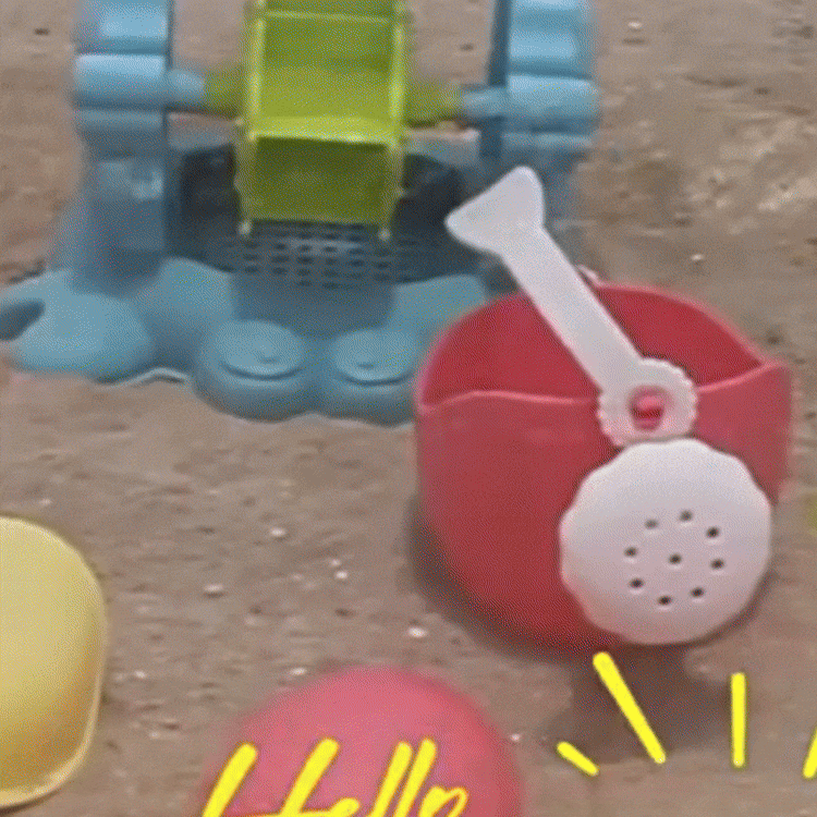 Beach Toys Great with Outdoor Play Sand Tools Bath Toys Kids Wheelbarrow Garden Toy Gift for Summer