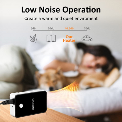 Best Portable Electric Mini Heater – Small Space Heater with Adjustable Stand