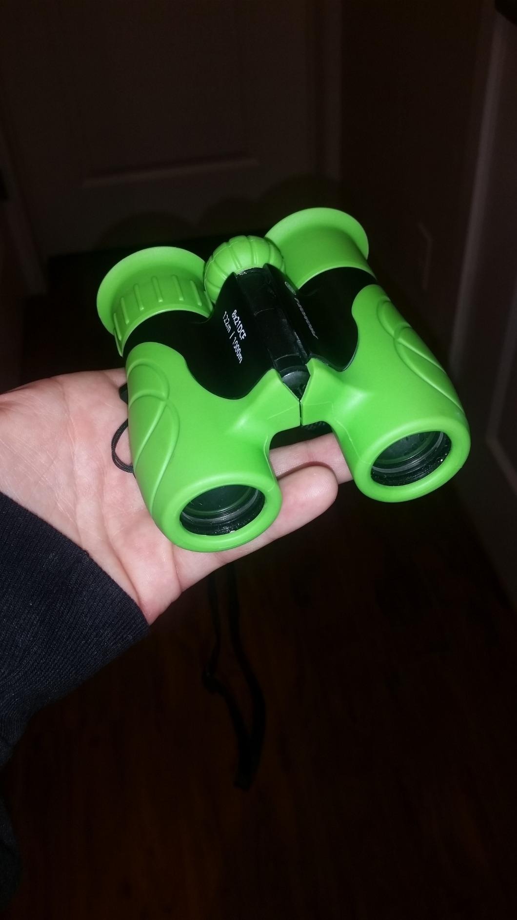 Binoculars for Kids Lightweight Outdoor Adventure with Magnifying Glass & Compass, Educational Toy Gift for Ages 4+