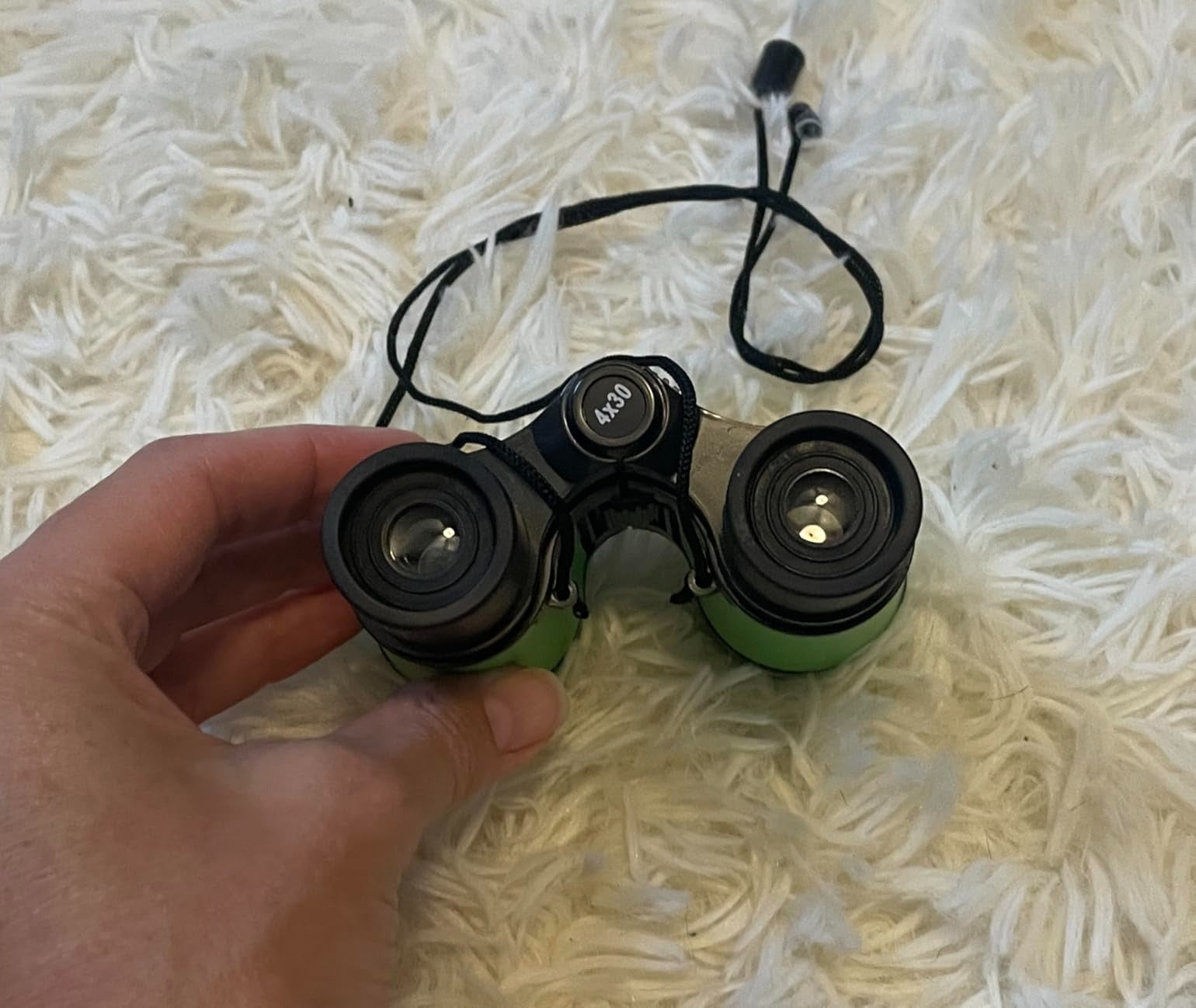 Binoculars for Kids Lightweight Outdoor Adventure with Magnifying Glass & Compass, Educational Toy Gift for Ages 4+