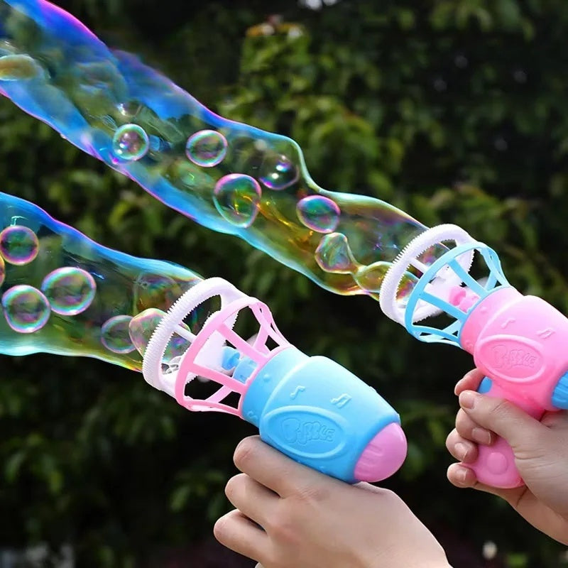 Bubble Gun Toy, Group Play and Outdoor Events, Safe for Ages 3+