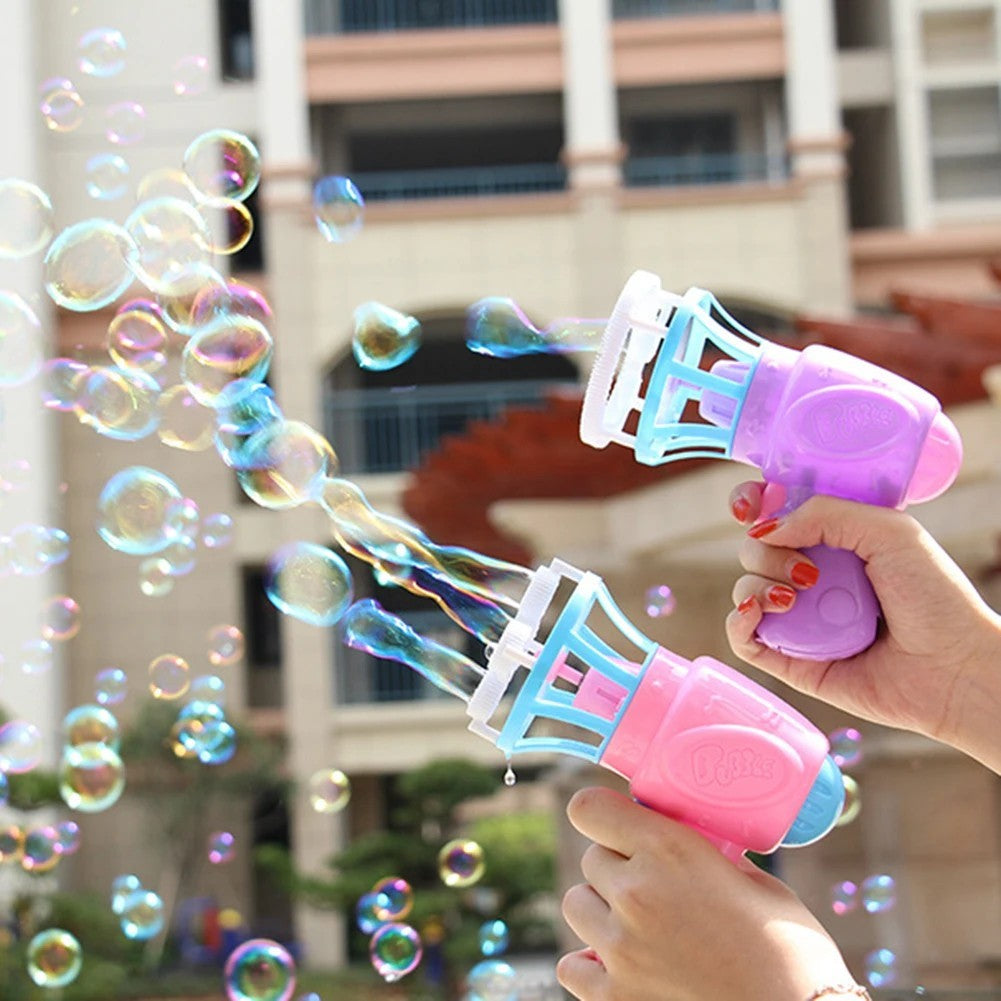 Bubble Gun Toy, Group Play and Outdoor Events, Safe for Ages 3+