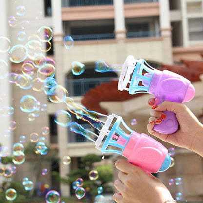Bubble Gun Toy, Group Play and Outdoor Events, Safe for Ages 3+