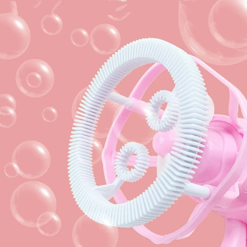 Bubble Gun Toy, Group Play and Outdoor Events, Safe for Ages 3+