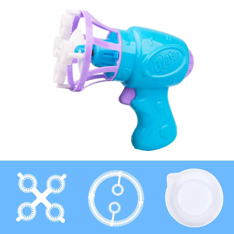 Bubble Gun Toy, Group Play and Outdoor Events, Safe for Ages 3+