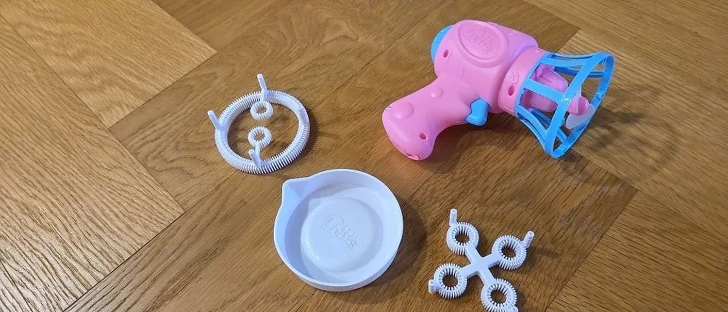 Bubble Gun Toy, Group Play and Outdoor Events, Safe for Ages 3+