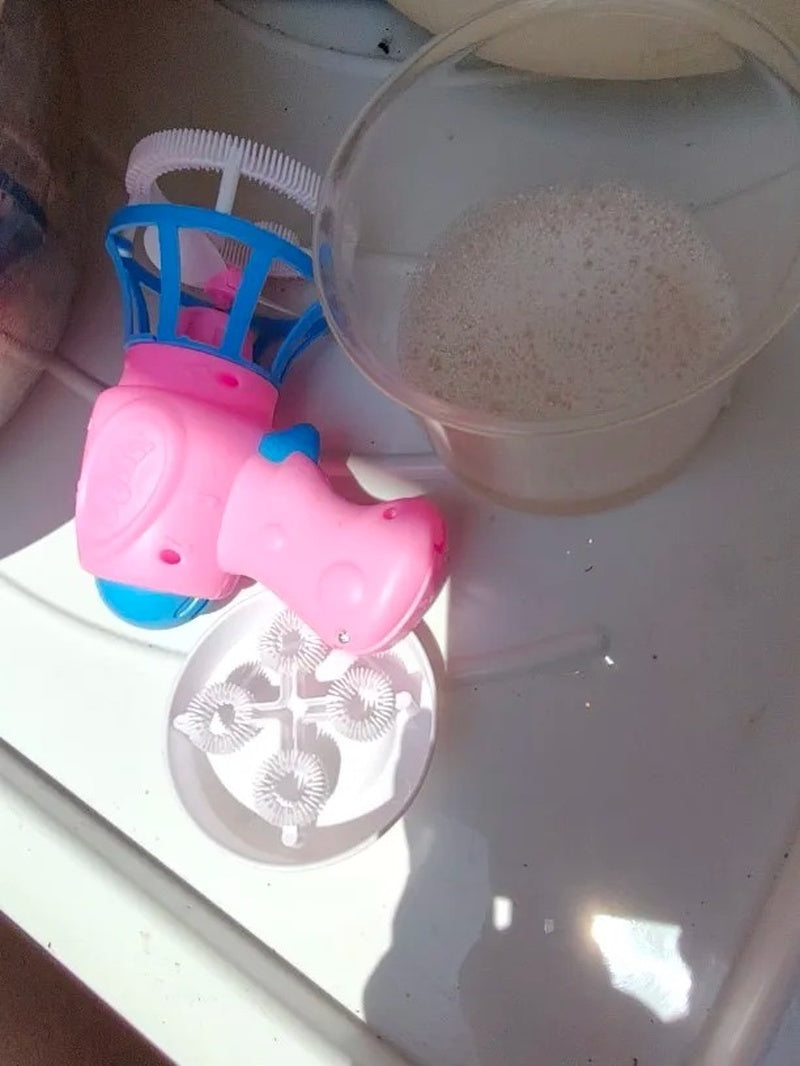 Bubble Gun Toy, Group Play and Outdoor Events, Safe for Ages 3+