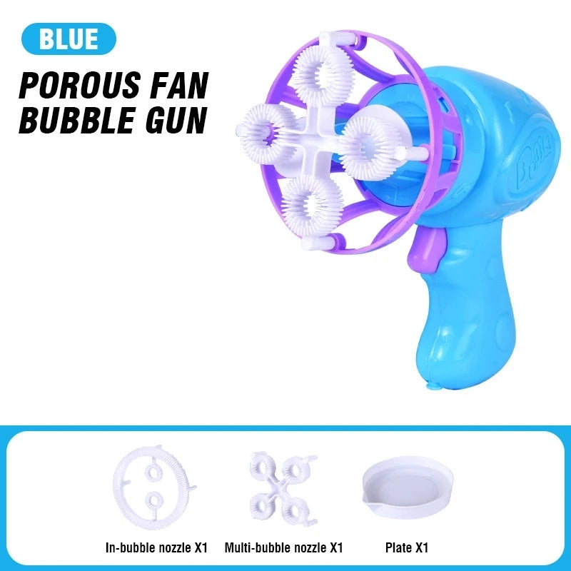 Bubble Gun Toy, Group Play and Outdoor Events, Safe for Ages 3+