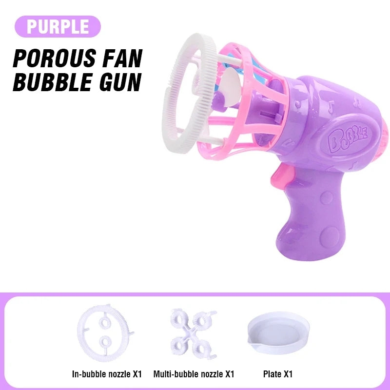 Bubble Gun Toy, Group Play and Outdoor Events, Safe for Ages 3+