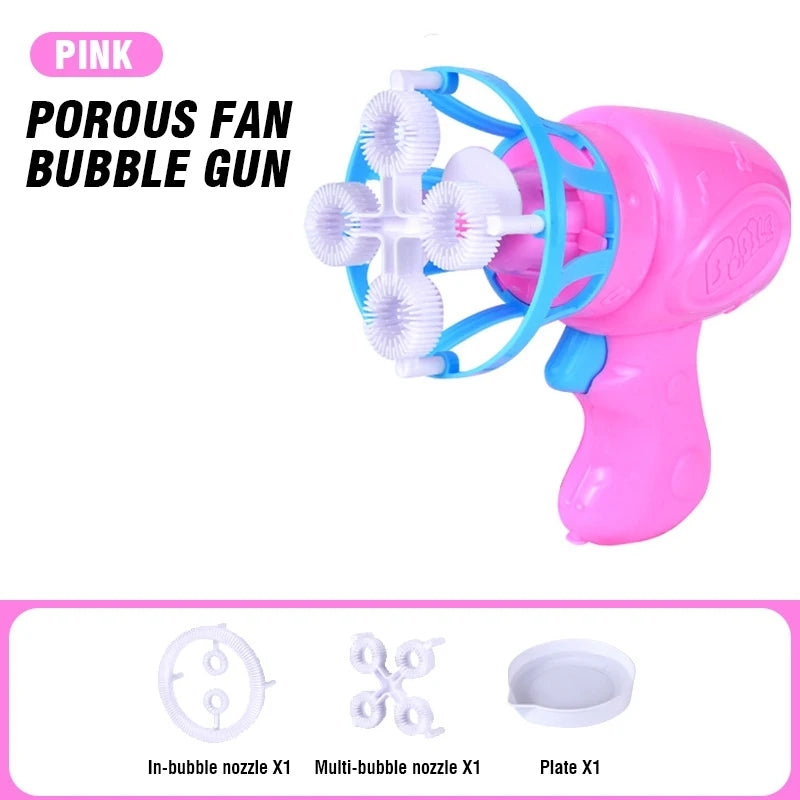 Bubble Gun Toy, Group Play and Outdoor Events, Safe for Ages 3+