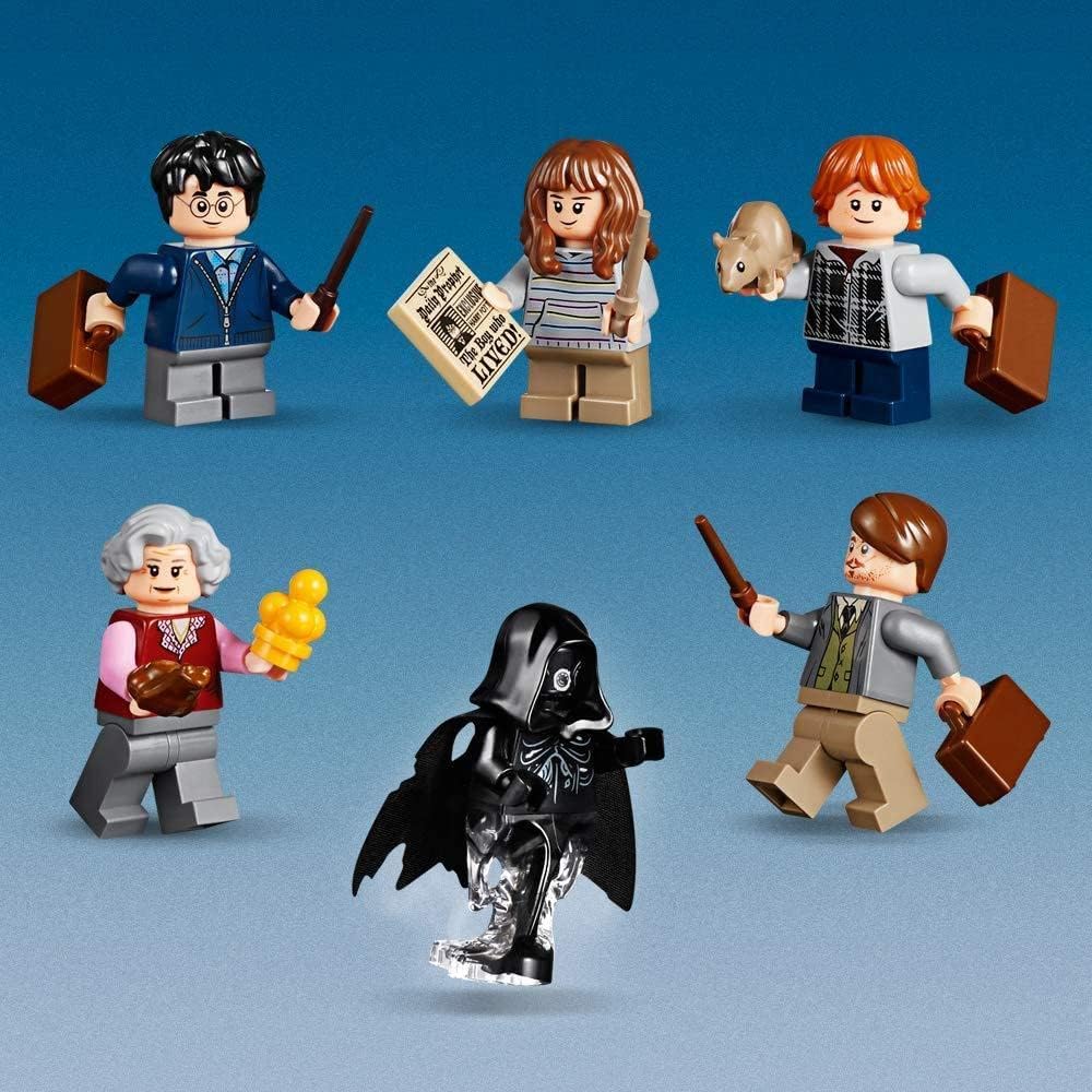 Building Block Train – LEGO Harry Potter Set with 801 pcs and 20 Mini Characters, Safe for Ages 8+