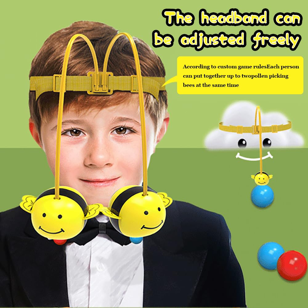 Bumblebee Board Game, Bee Eats Pollen Beads, Interactive Educational Toy, Safe for Ages 3+