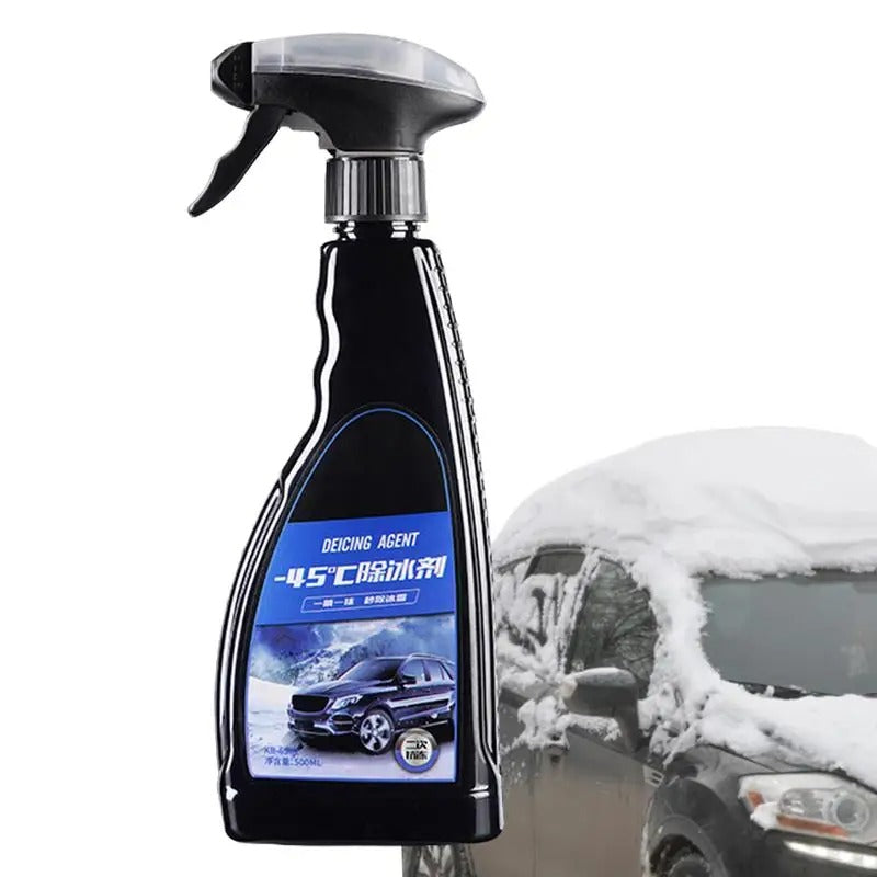 Car Windshield Anti-Freeze Spray – 500ml Safe Material, Easy to Use, Compact & Portable