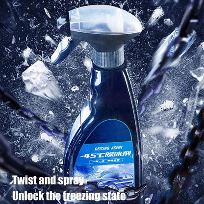 Car Windshield Anti-Freeze Spray – 500ml Safe Material, Easy to Use, Compact & Portable