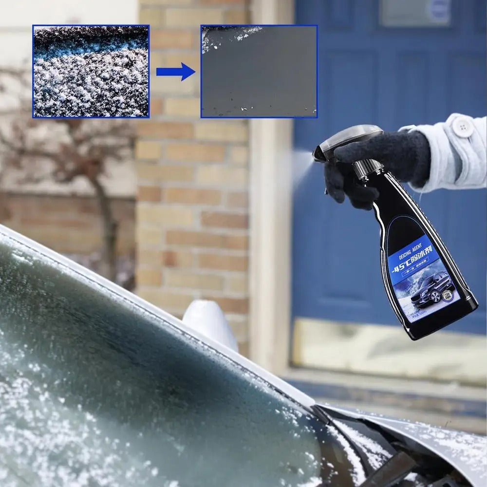 Car Windshield Anti-Freeze Spray – 500ml Safe Material, Easy to Use, Compact & Portable