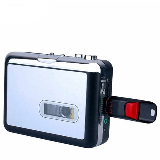 Cassette Tape to USB Converter for MP3 Digital Conversion, Portable Player and Recorder