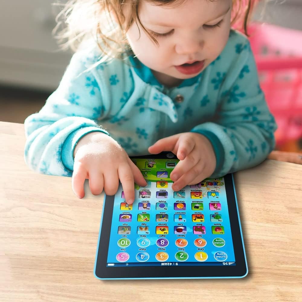 Children's Educational Tablet Interactive Learning Toy for 3-6 Year Olds ABS Plastic