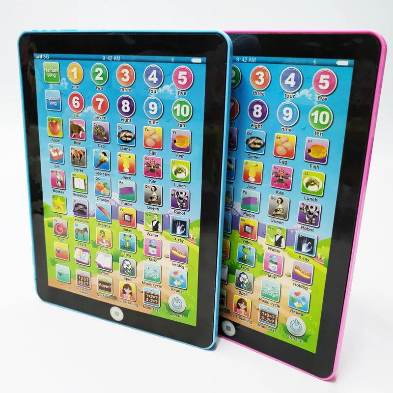 Children's Educational Tablet Interactive Learning Toy for 3-6 Year Olds ABS Plastic