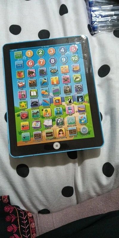 Children's Educational Tablet Interactive Learning Toy for 3-6 Year Olds ABS Plastic