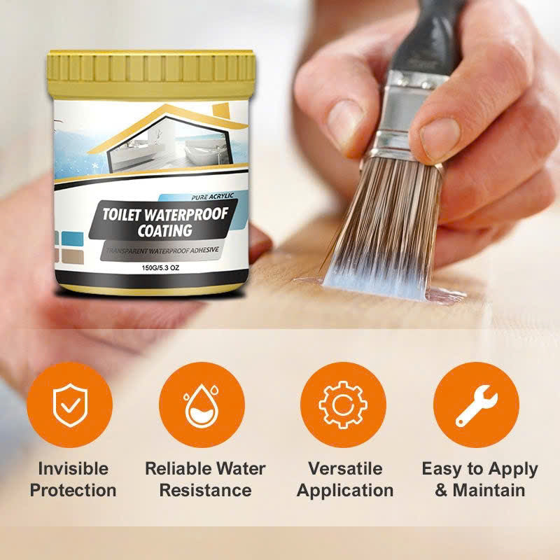 Clear Waterproof Repair and Seal Liquid – Safe Material, Easy to Use, Compact and Portable