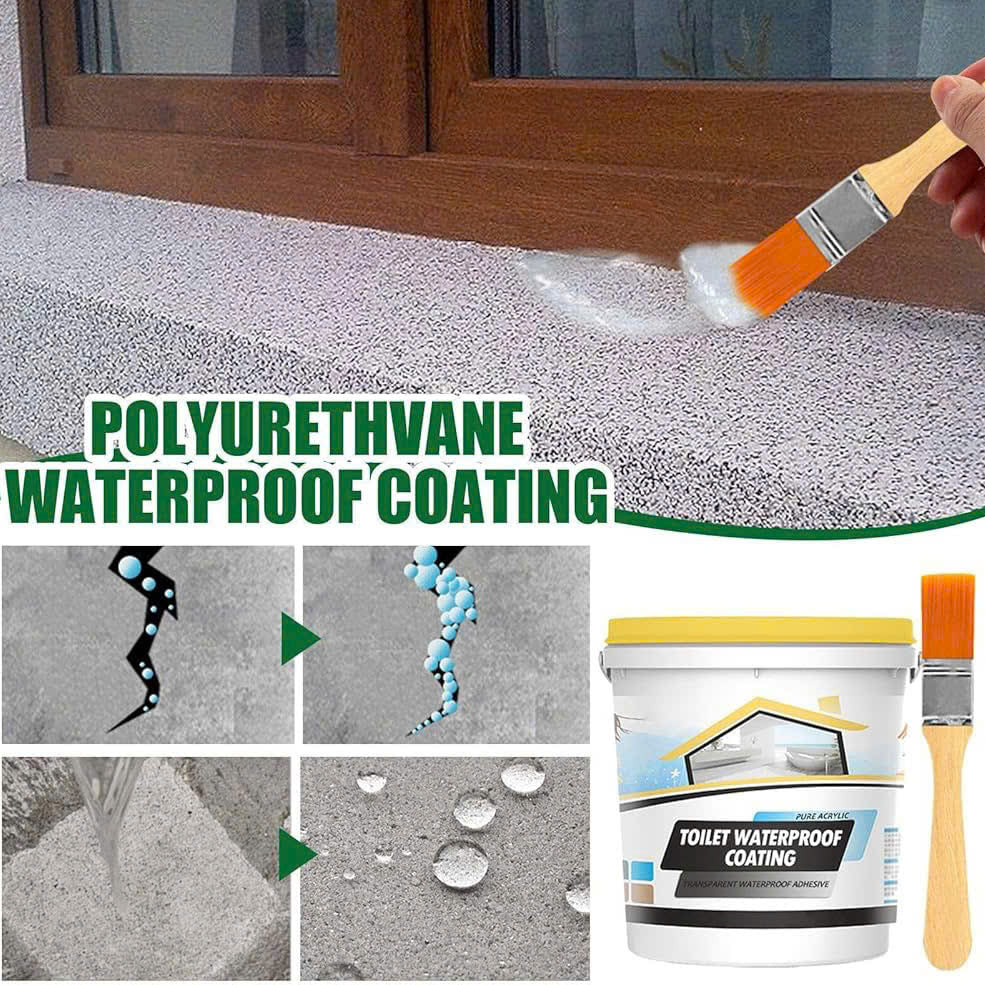 Clear Waterproof Repair and Seal Liquid – Safe Material, Easy to Use, Compact and Portable