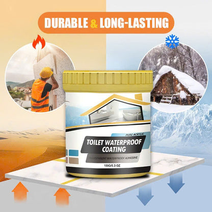 Clear Waterproof Repair and Seal Liquid – Safe Material, Easy to Use, Compact and Portable