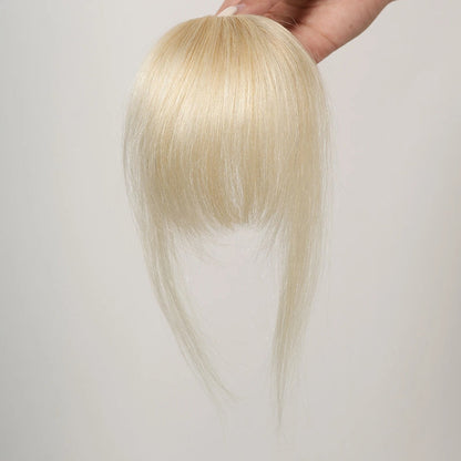 Clip-in Human Hair Bangs - Natural Look & Easy Styling