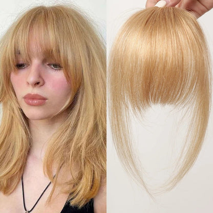 Clip-in Human Hair Bangs - Natural Look & Easy Styling