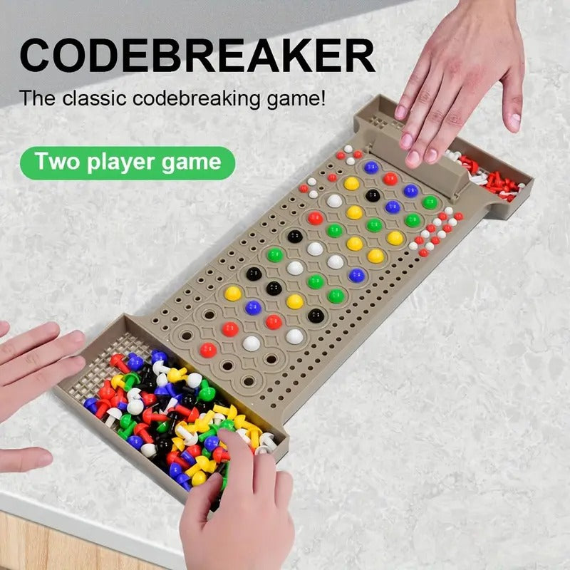 Code-Breaking Logic Board Game with Boosts Thinking Skills & Safe for Kids Ages 3+