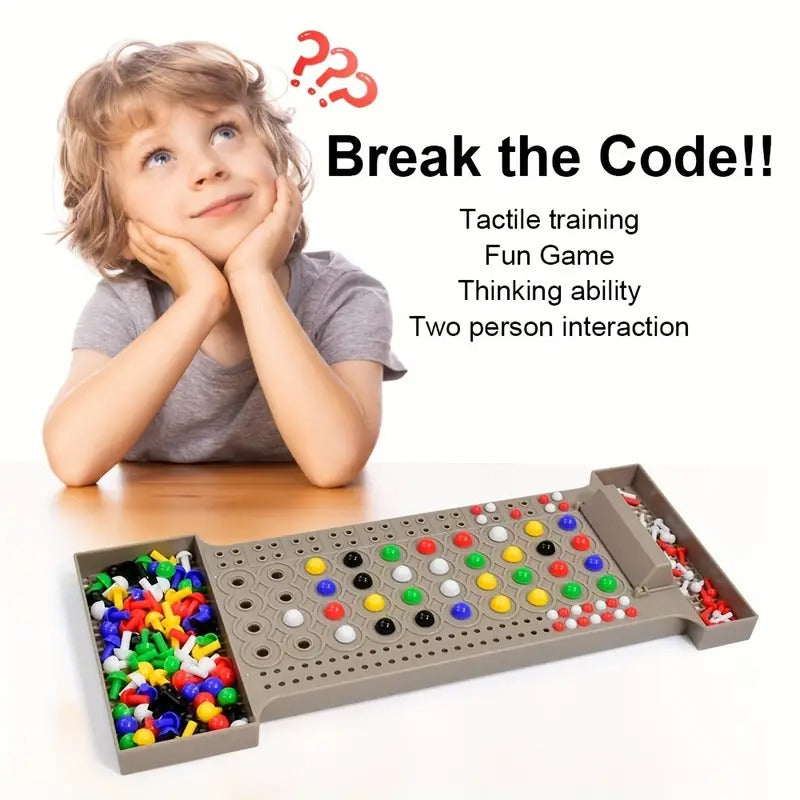 Code-Breaking Logic Board Game with Boosts Thinking Skills & Safe for Kids Ages 3+