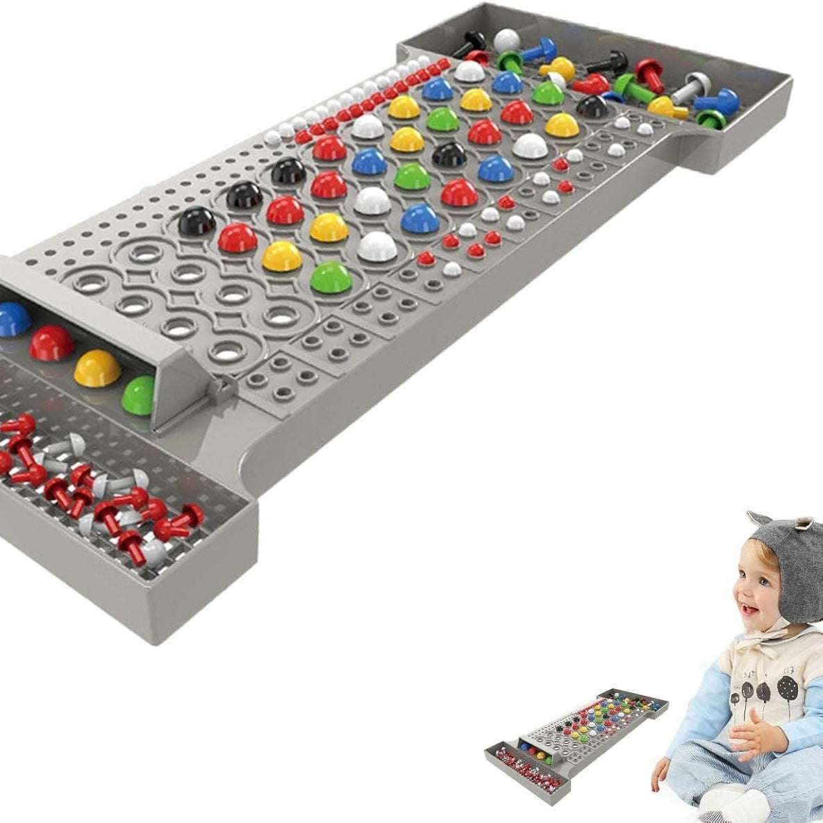 Code-Breaking Logic Board Game with Boosts Thinking Skills & Safe for Kids Ages 3+