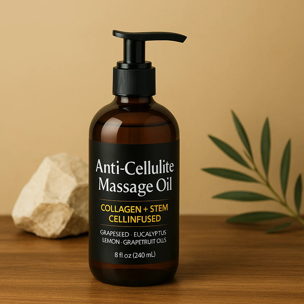 Collagen Firming Anti-Cellulite Body Oil Relaxes Your Body and Brightens, Smooths Skin
